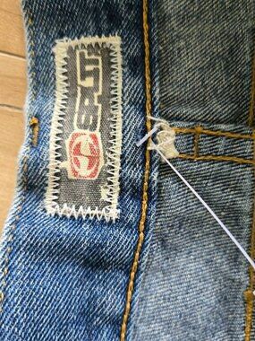Vtg SPLIT Skateboarding Baggy Jeans Y2K Skater Grunge Denim - SEE MEASUREMENTS